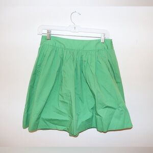 Banana Republic A-Line Skirt in Fresh Green